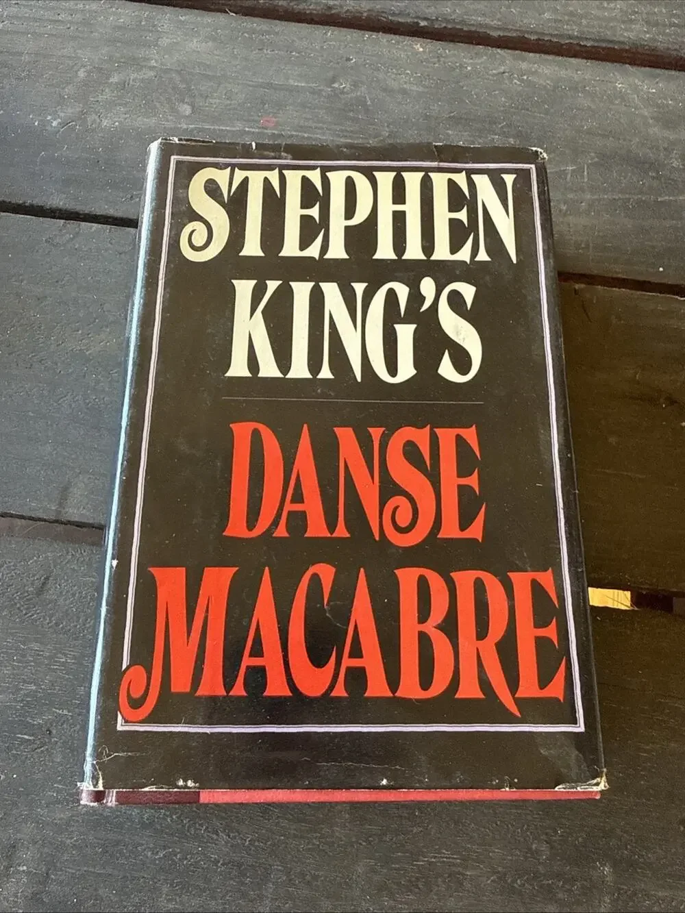 Danse Macabre, Stephen King 1981 Everest House Book Club BCE Hardcover